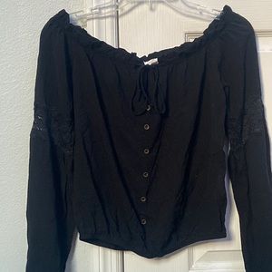 Mason and Belle off the shoulder top